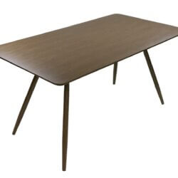 FURNISHINGS MATE CARIBOU TABLE WALNUT VENEER DT Y02-WV oakville