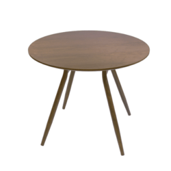 FURNISHINGS MATE CARIBOU TABLE WALNUT VENEER DT Y03-WV niagara