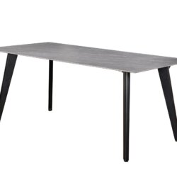 FURNISHINGS MATE CARLI TABLE GREY SINTERED STONE TOP DT C23-STN2 G port perry