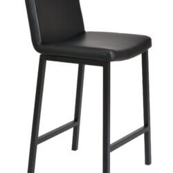 FURNISHINGS MATE COREY COUNTER STOOL BLACK SET OF TWO BS 213-BL-MB burlington
