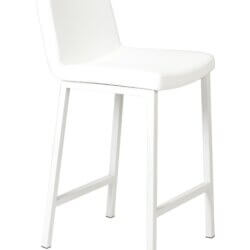 FURNISHINGS MATE COREY COUNTER STOOL WHITE SET OF TWO BS 213-WH-MWperth
