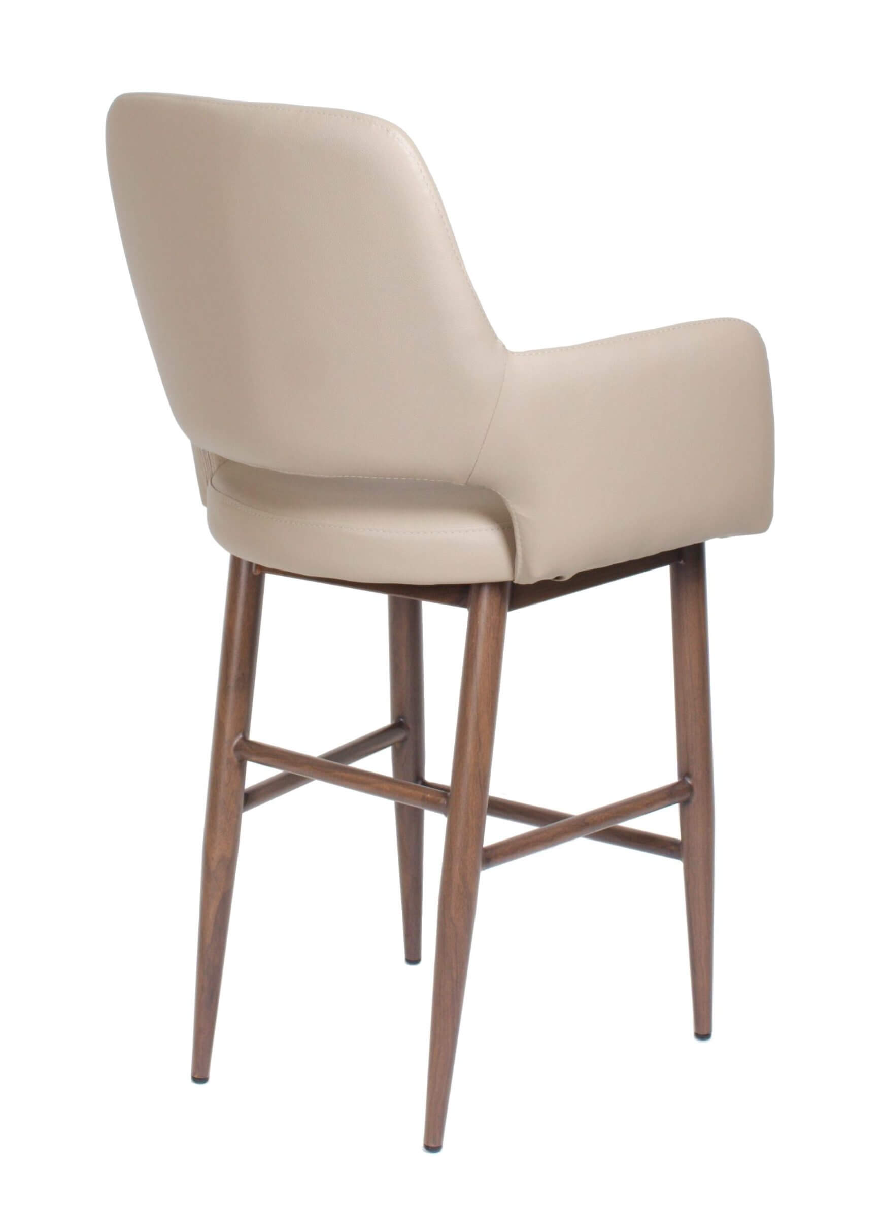 FURNISHINGS MATE ISAAC COUNTER STOOL TAUPE SET OF TWO CS T16-LT-BW perth