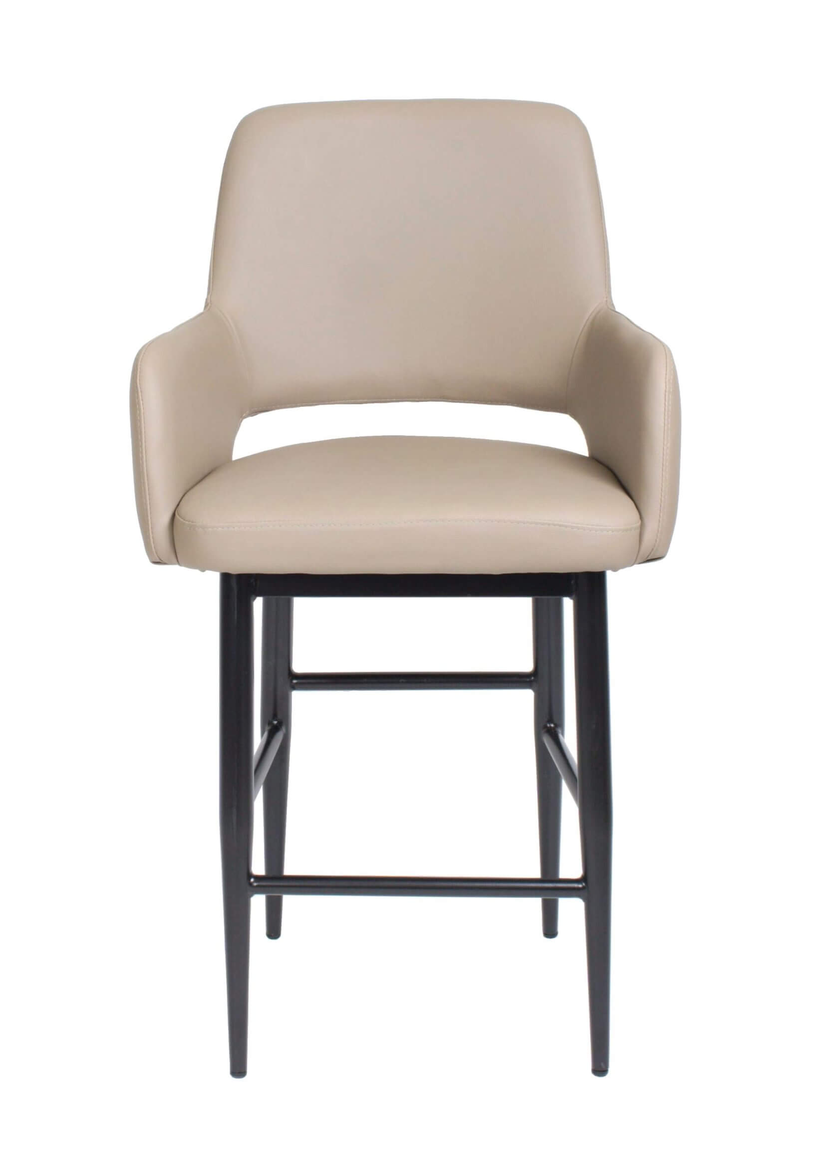 FURNISHINGS MATE ISAAC COUNTER STOOL TAUPE SET OF TWO CS T16-LT-MB halifax