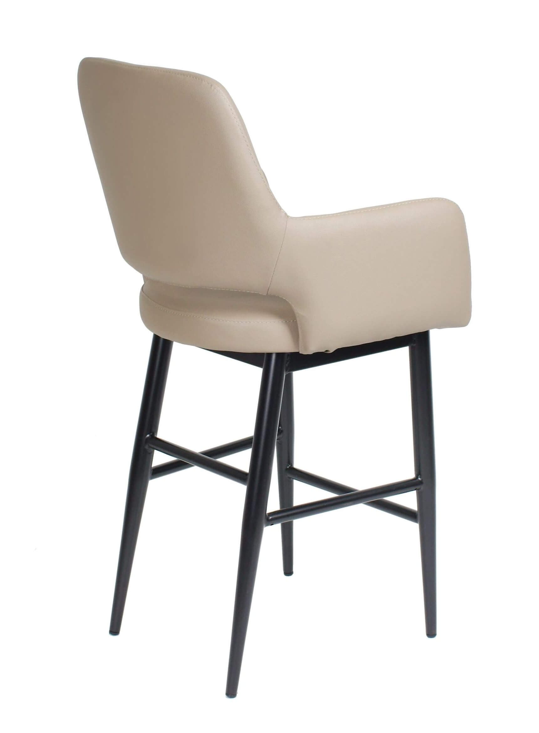 FURNISHINGS MATE ISAAC COUNTER STOOL TAUPE SET OF TWO CS T16-LT-MB halifax