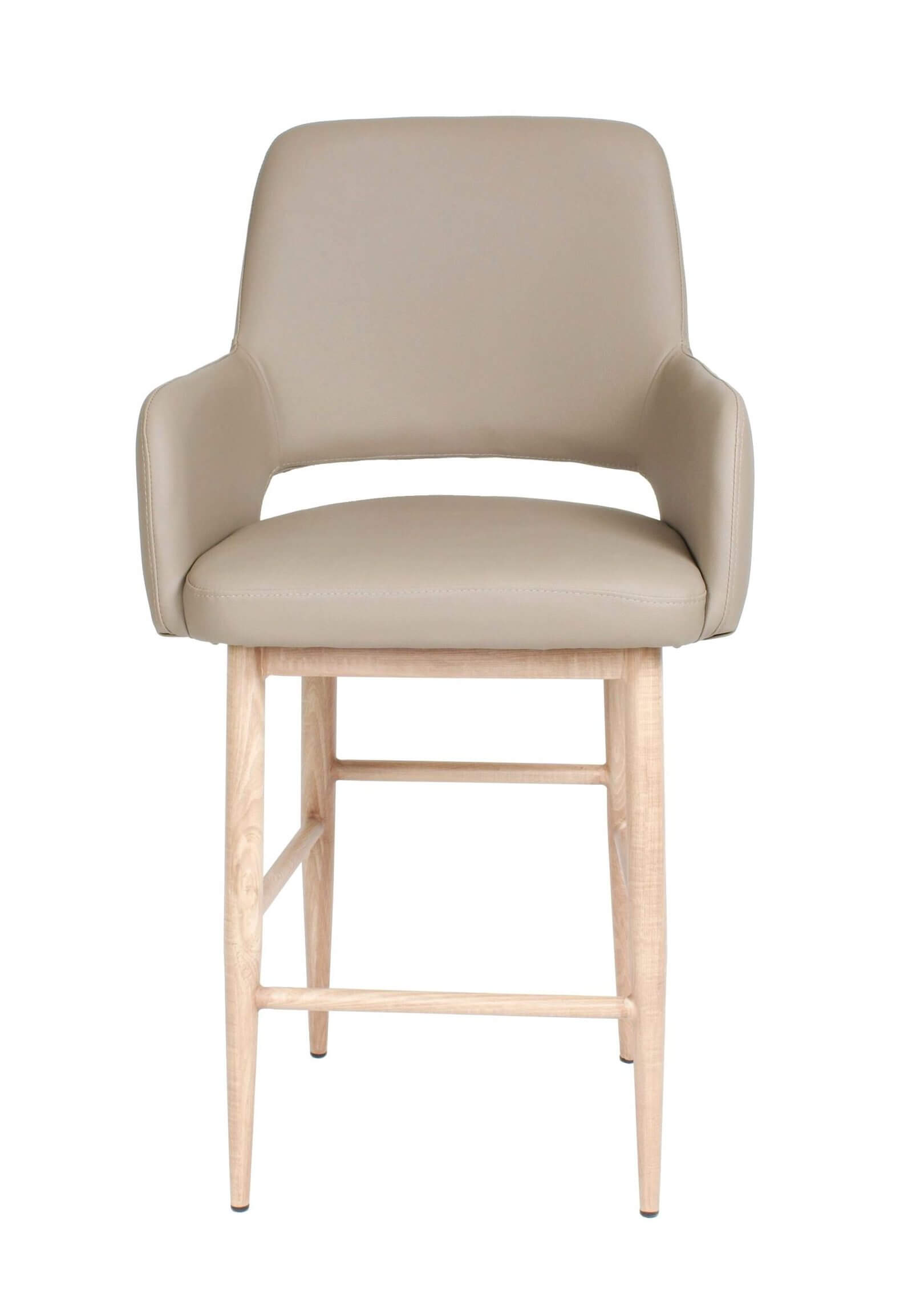 FURNISHINGS MATE ISAAC COUNTER STOOL TAUPE SET OF TWO CS T16-LT-WO quebec city