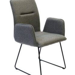 FURNISHINGS MATE JACOB CHAIR SLATE SET OF TWO DC 621-SL-SLED aurora