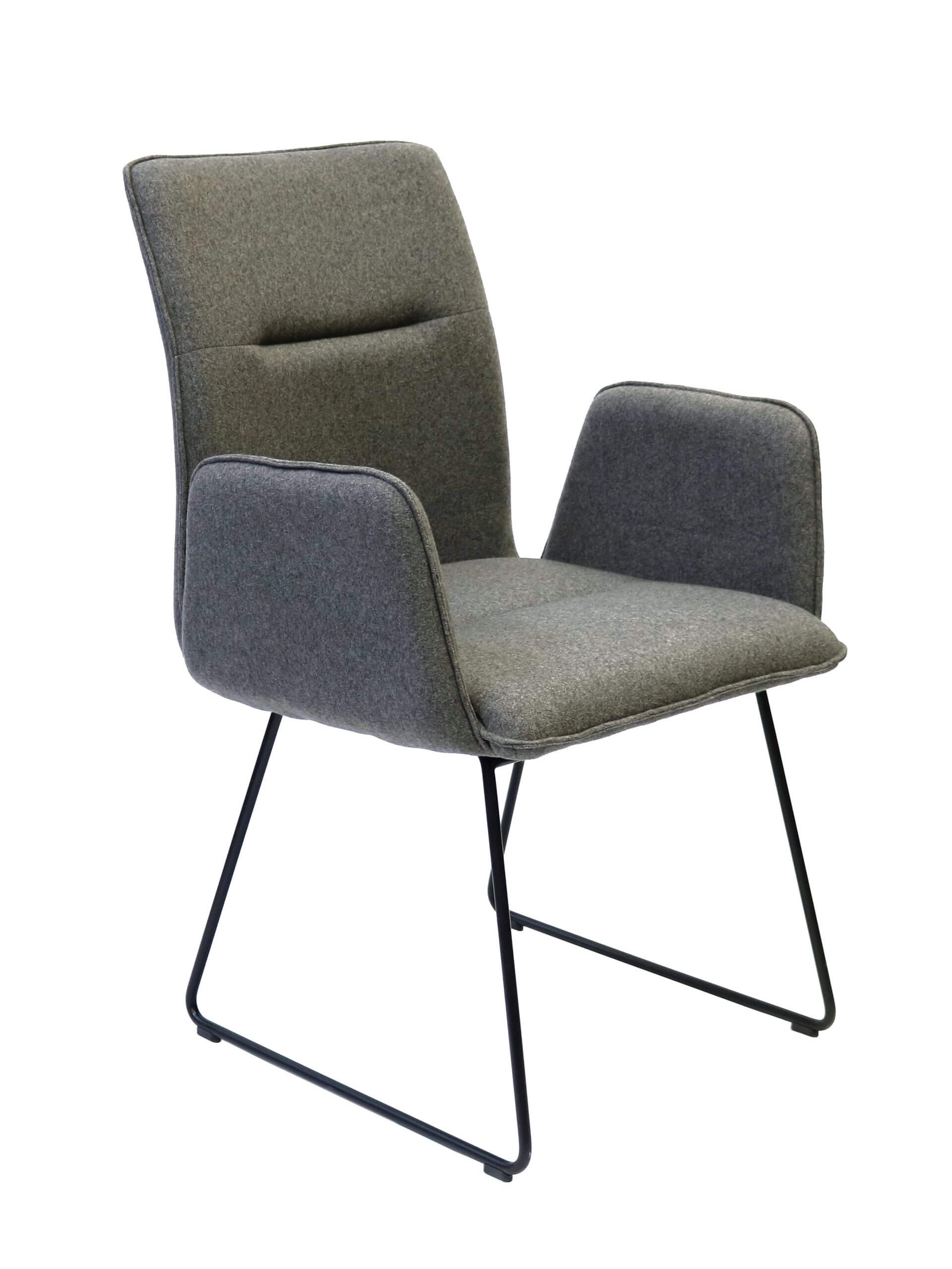 FURNISHINGS MATE JACOB CHAIR SLATE SET OF TWO DC 621-SL-SLED aurora