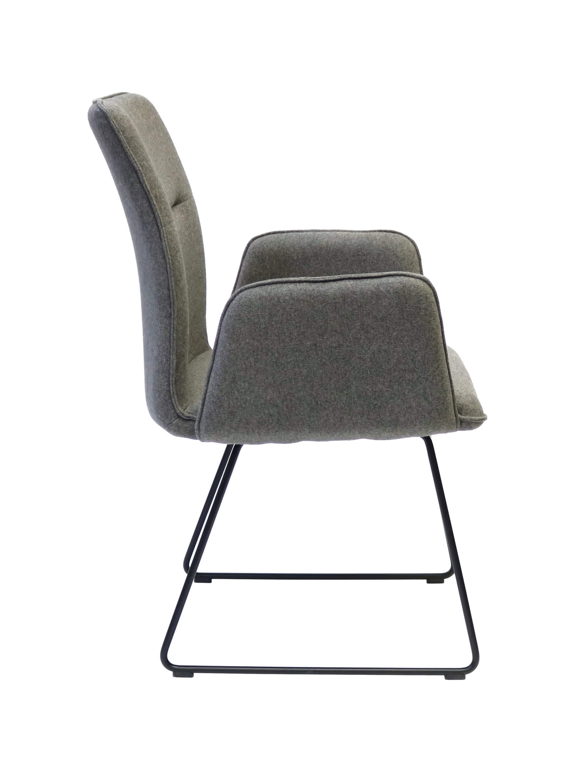 FURNISHINGS MATE JACOB CHAIR SLATE SET OF TWO DC 621-SL-SLED aurora