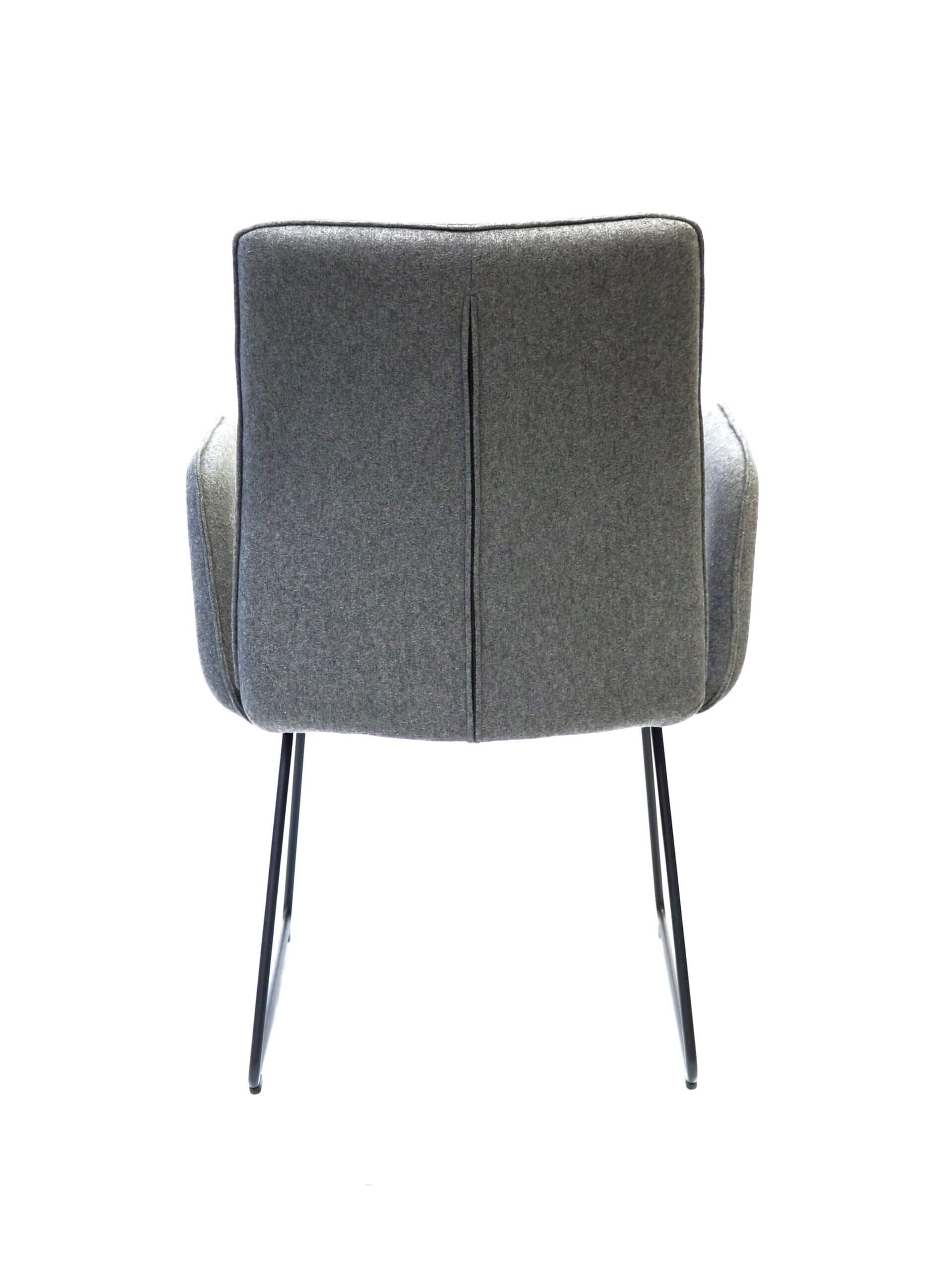 FURNISHINGS MATE JACOB CHAIR SLATE SET OF TWO DC 621-SL-SLED aurora