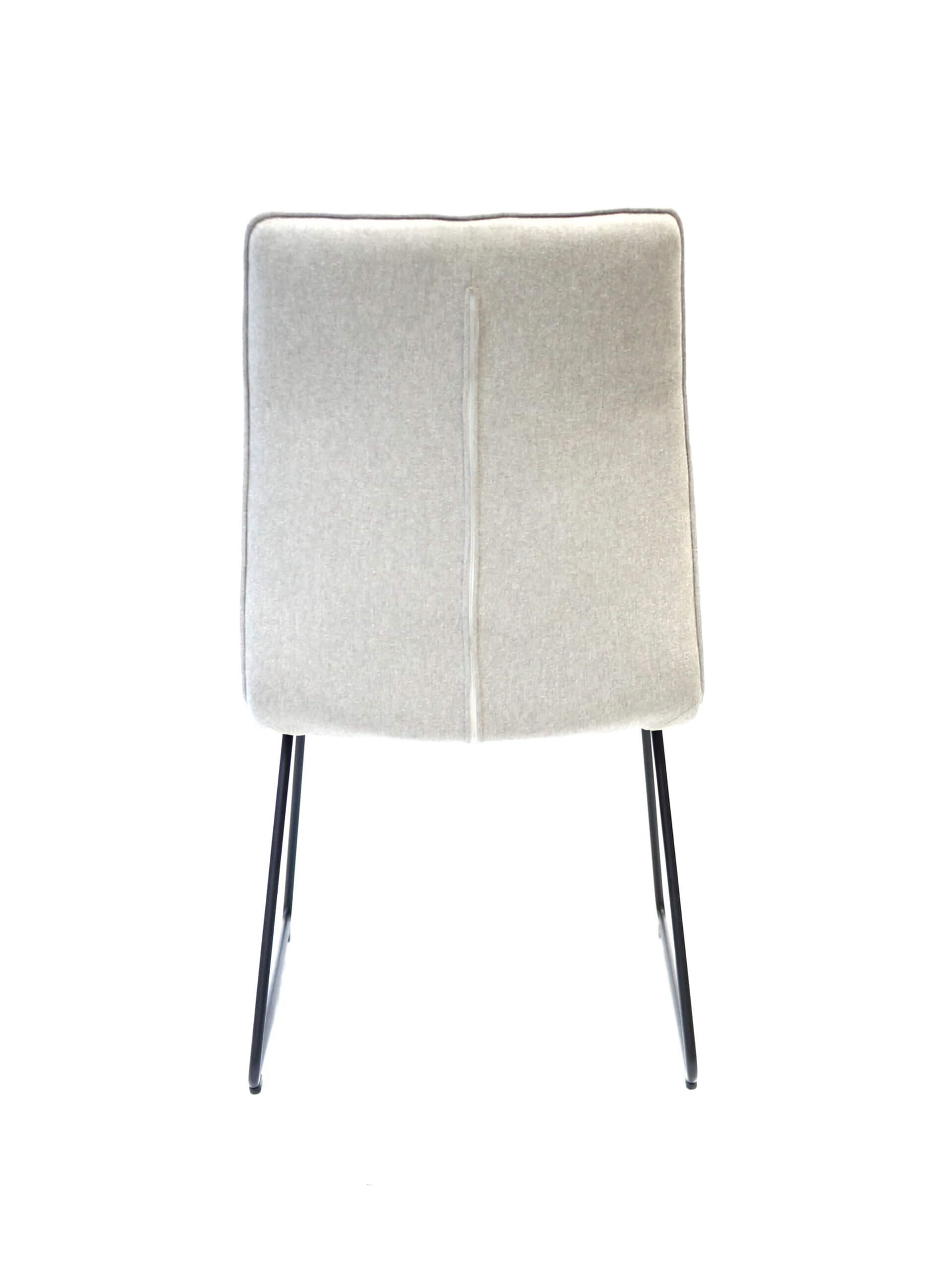 FURNISHINGS MATE JOELLE CHAIR DOVE SET OF TWO DC 620-DO-SLED belleville