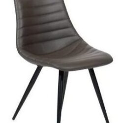 FURNISHINGS MATE LEE CHAIR GREY SET OF TWO DC 342-GR-MB godridge