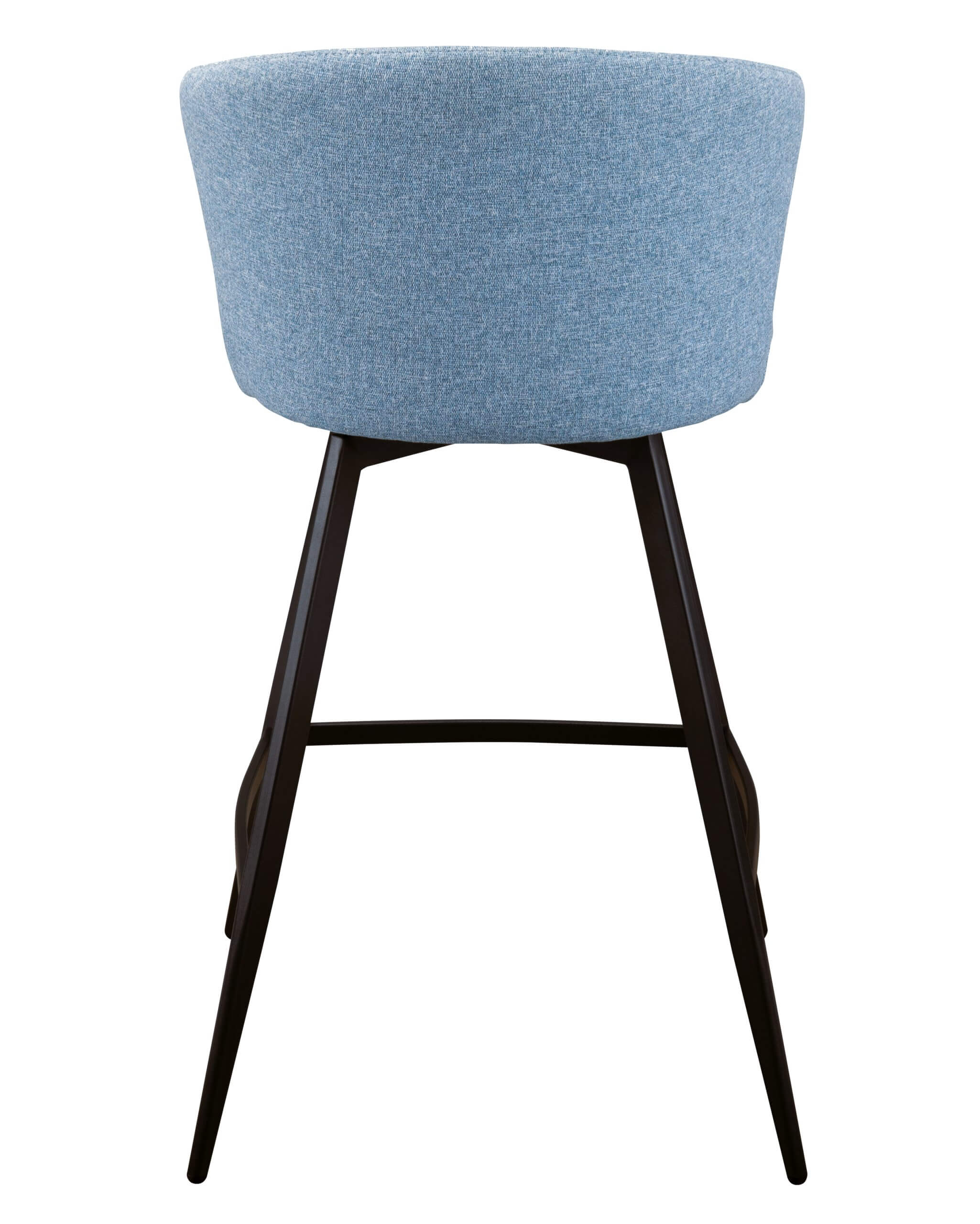 FURNISHINGS MATE LEONARD COUNTER STOOL SET OF TWO CS 6426-AQ/AQB-MB gatineau