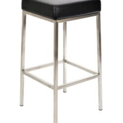 FURNISHINGS MATE LLOYD COUNTER STOOL BLACK SET OF TWO BS 038-BL-SS oakville
