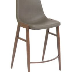 FURNISHINGS MATE MOON COUNTER STOOL GREY SET OF TWO CS 006-GR-BW burlington