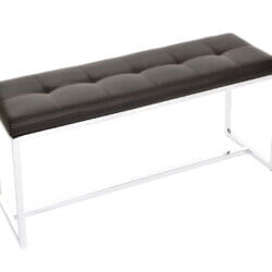 FURNISHINGS MATE NARROW BENCH BROWN E30-BR-SS quebec city