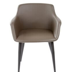 FURNISHINGS MATE OWEN CHAIR GREY SET OF TWO DC 345-GR-MB waterloo