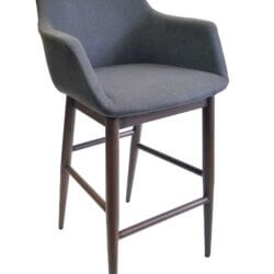 FURNISHINGS MATE OWEN COUNTER STOOL GRAPHITE SET OF TWO CS 345-GP-BW brockville