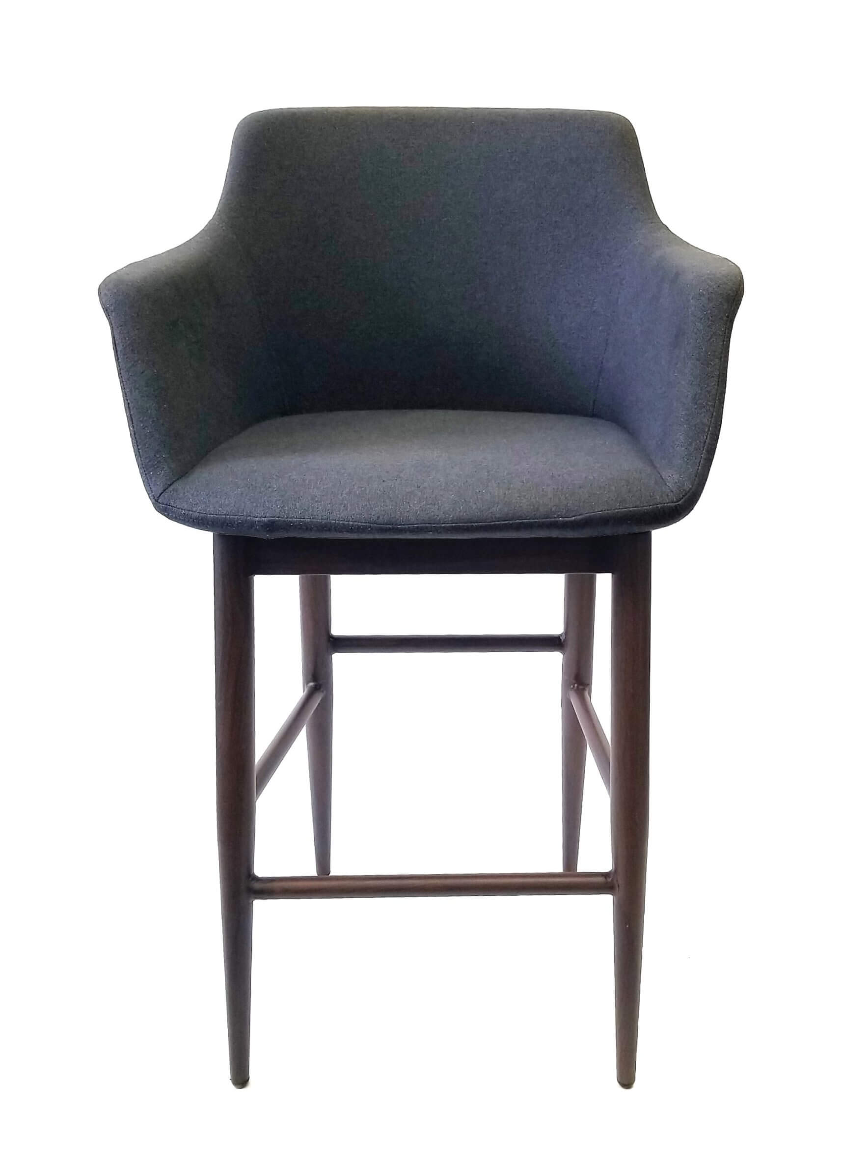 FURNISHINGS MATE OWEN COUNTER STOOL GRAPHITE SET OF TWO CS 345-GP-BW brockville