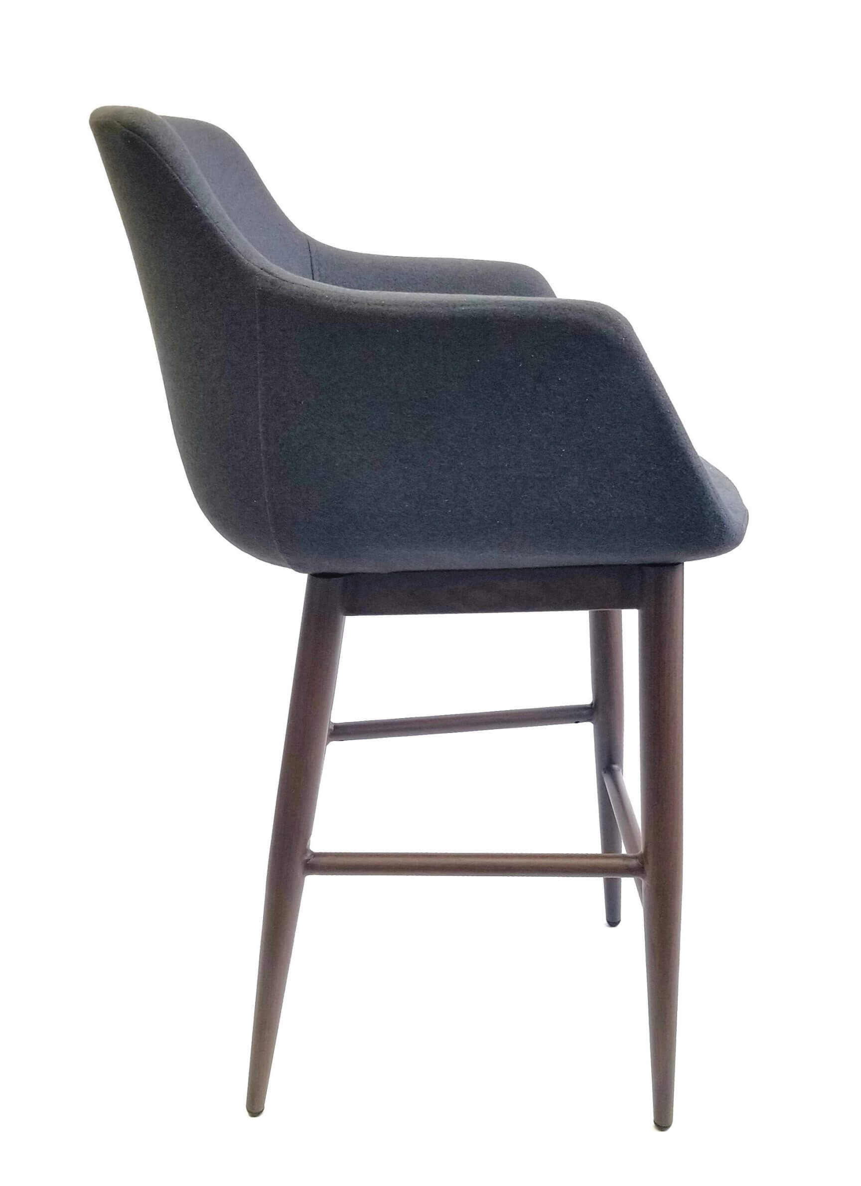 FURNISHINGS MATE OWEN COUNTER STOOL GRAPHITE SET OF TWO CS 345-GP-BW brockville