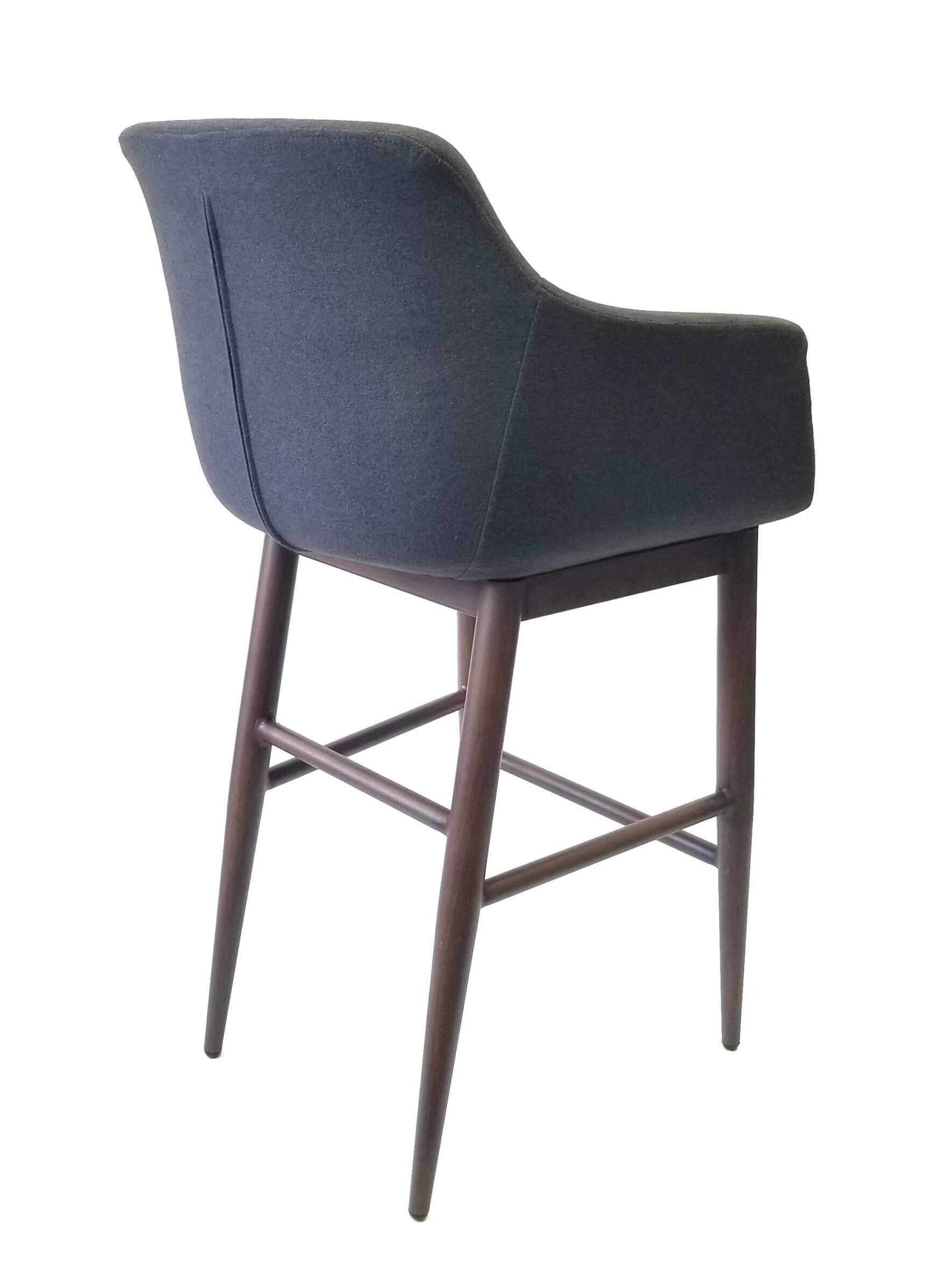 FURNISHINGS MATE OWEN COUNTER STOOL GRAPHITE SET OF TWO CS 345-GP-BW brockville