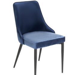 FURNISHINGS MATE ROBIN CHAIR BLUE SET OF TWO DC 356-MNB-MB port perry