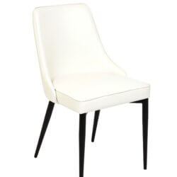 FURNISHINGS MATE ROBIN CHAIR WHITE SET OF TWO DC 356-WH-MB etobicoke