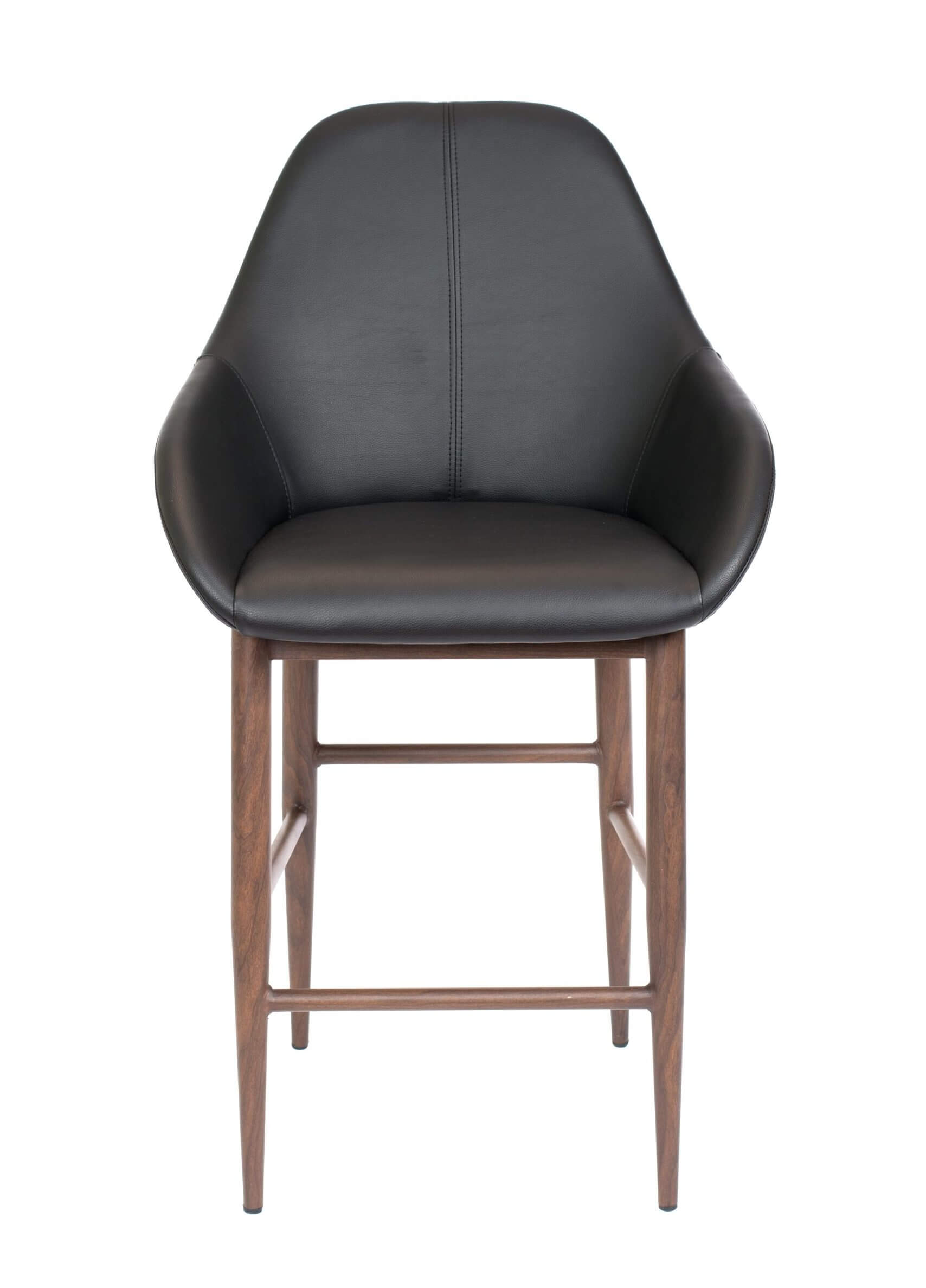 FURNISHINGS MATE SHINDIG COUNTER STOOL BLACK SET OF TWO CS T14-BL-BW montreal