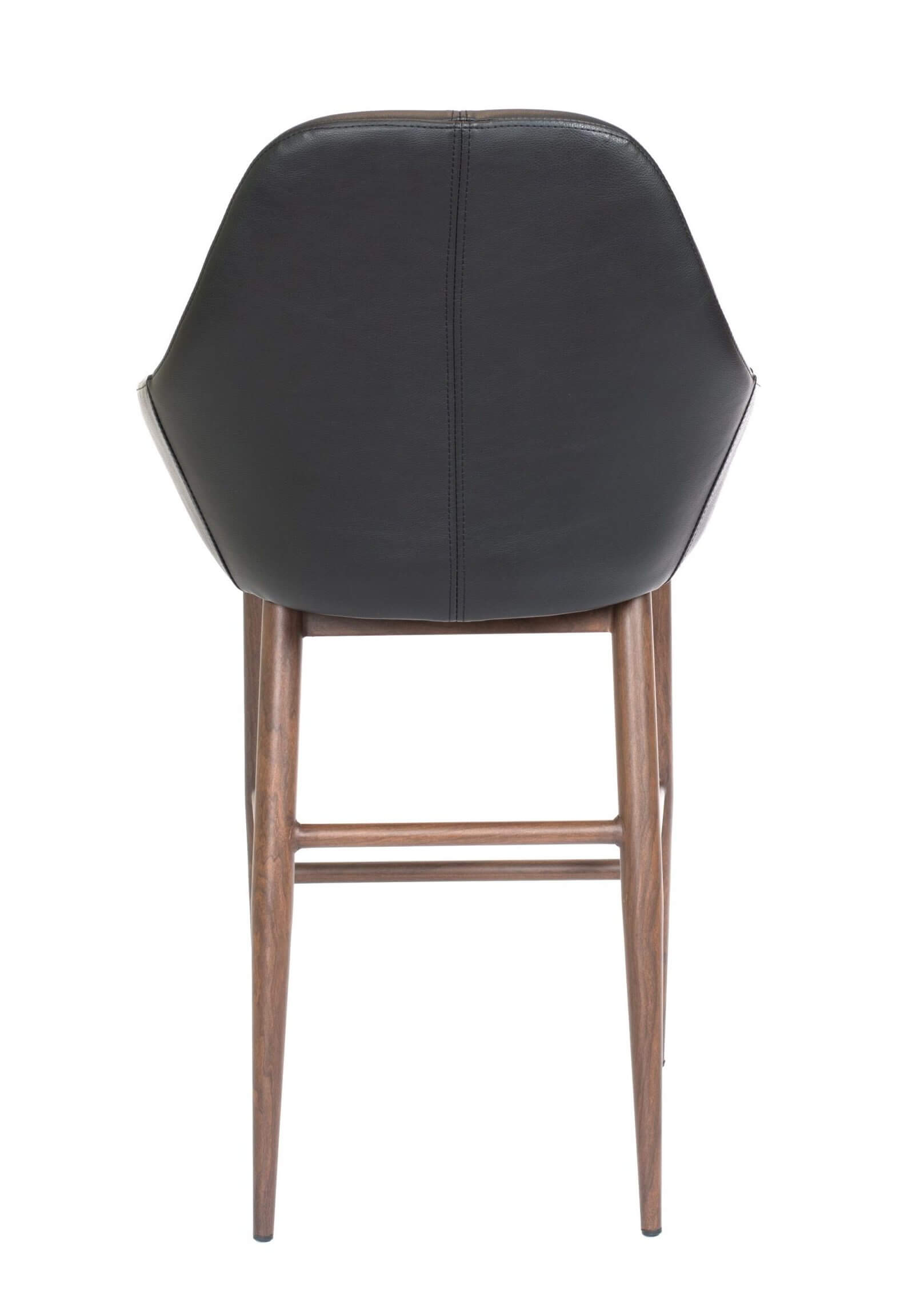 FURNISHINGS MATE SHINDIG COUNTER STOOL BLACK SET OF TWO CS T14-BL-BW montreal