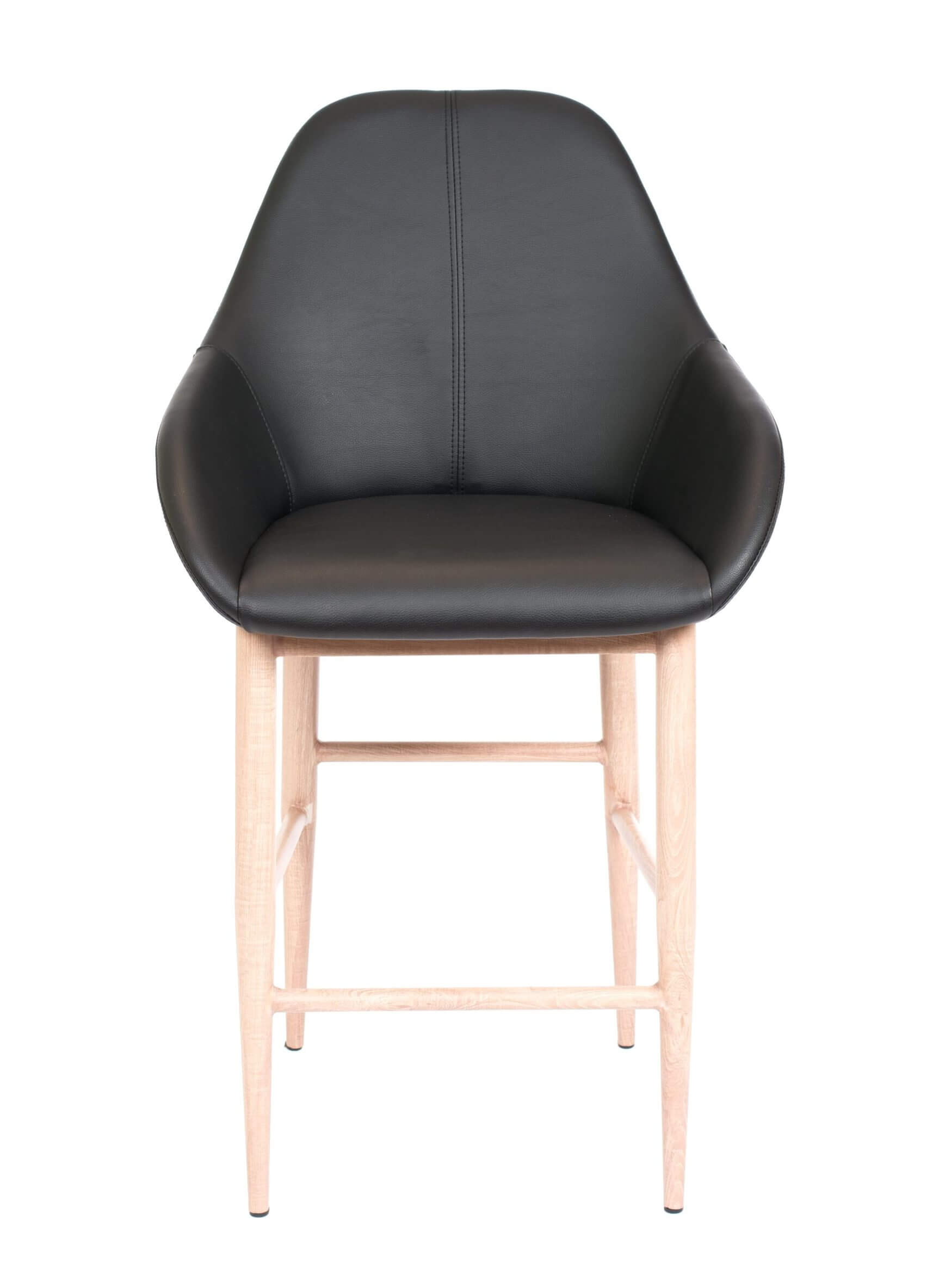 FURNISHINGS MATE SHINDIG COUNTER STOOL BLACK SET OF TWO CS T14-BL-wo montreal