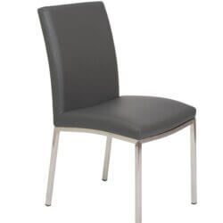 FURNISHINGS MATE SID CHAIR GREY SET OF TWO DC 066-GR-SS brockville