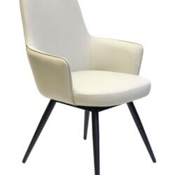 FURNISHINGS MATE SOPHIE CHAIR ECRU SET OF TWO DC 400-ECR-MB brockville