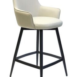 FURNISHINGS MATE SOPHIE COUNTER STOOL ECRU SET OF TWO CS 6400-ECR-MB belleville