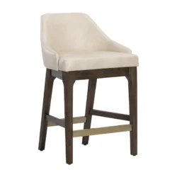 SUNPAN KACE COUNTER STOOL CREAM 105390 kanata