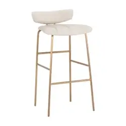 SUNPAN LORELEI BARSTOOL CREAM 105701 perth