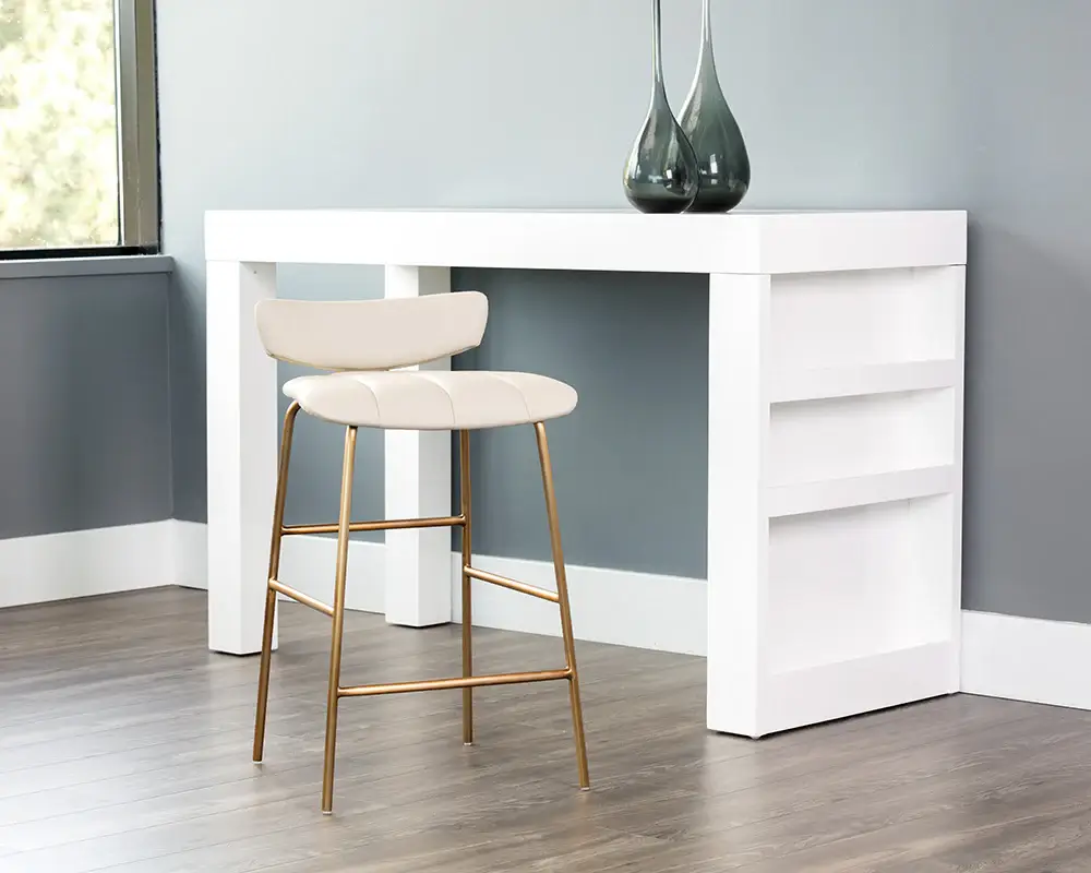SUNPAN LORELEI COUNTER STOOL CREAM 106017 uxbridge