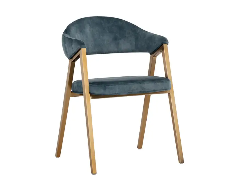 SUNPAN BURGOS DINING CHAIR NONO PETROL 108484 caledon