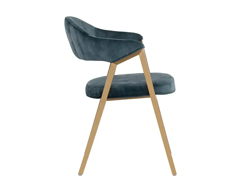 SUNPAN BURGOS DINING CHAIR NONO PETROL 108484 caledon