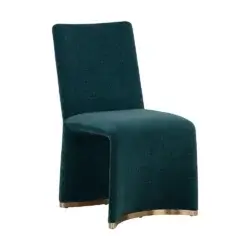 SUNPAN ILUKA DINING CHAIR TEAL SET OF TWO 110455 pterborough