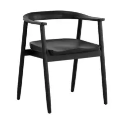 SUNPAN JEREMY DINING ARMCHAIR BLACK 110457 port perry