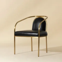 SUNPAN CICERO DINING ARMCHAIR BLACK 111238 king city