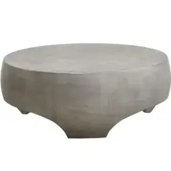 SUNPAN TARSUS COFFEE TABLE PEWTER LOOK 111258 montreal