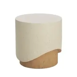 SUNPAN PATRAS END TABLE CREAM 111270 perth