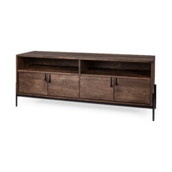 MERCANA GLENN DARK WOOD MEDIA CONSOLE 69018 calgary