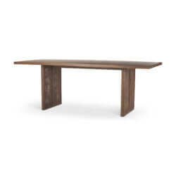 MERCANA GRIER MEDIUM BROWN WOOD WITH CANE DINING TABLE 69904 vancouver
