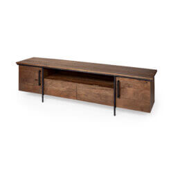 MERCANA MADDOX TV STAND MEDIA CONSOLE 69022 trenton