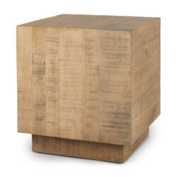 MERCANA HAYDEN LIGHT BROWN END TABLE 70124 burlington