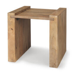 MERCANA ATHELIA LIGHT WOOD ACCENT TABLE 70151 oakville