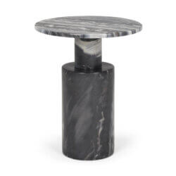 MERCANA TAITE GREY MARBLE ACCENT TABLE 70876-AB perth