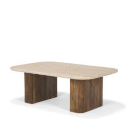 MERCANA SYMONA MANGO WOOD COFFEE TABLE 70880-AB belleville