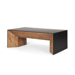 MERCANA TABOR RECTANGLE WOOD COFFEE TABLE 70892 aurora